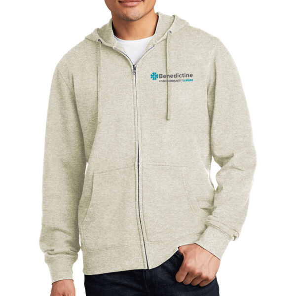 District® V.I.T.™ Fleece Full-Zip Hoodie - Embroidered Logo Thumbnail