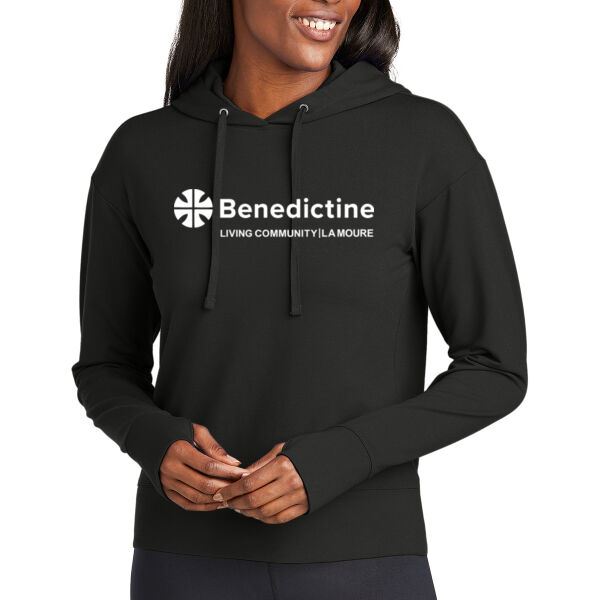 Sport-Tek® Women's Sport-Wick® Flex Fleece Pullover Hoodie - Printed Logo Thumbnail