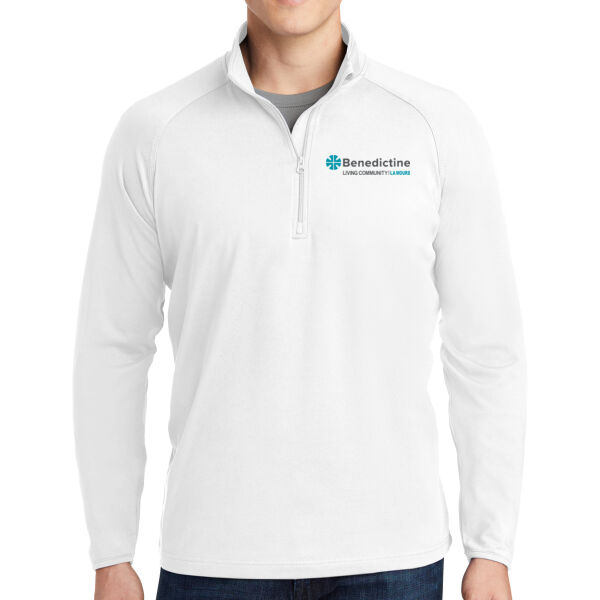 Sport-Tek® Sport-Wick® Stretch 1/4-Zip Pullover - Embroidered Logo Thumbnail