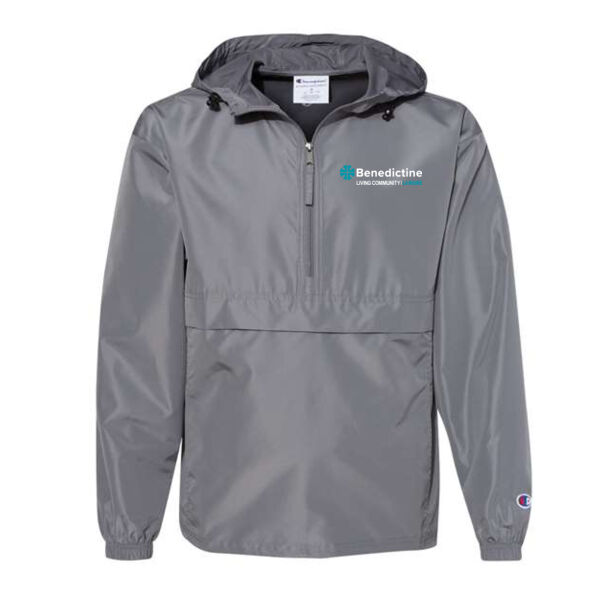 Champion - Unisex Packable Anorak Jacket - Embroidered Logo Thumbnail