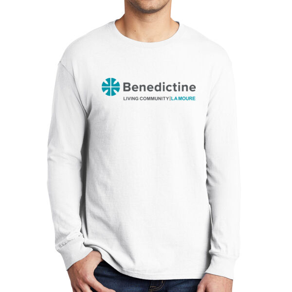 Port & Co™ Beach Wash® Garment-Dyed Long Sleeve Tee - Printed Logo Thumbnail