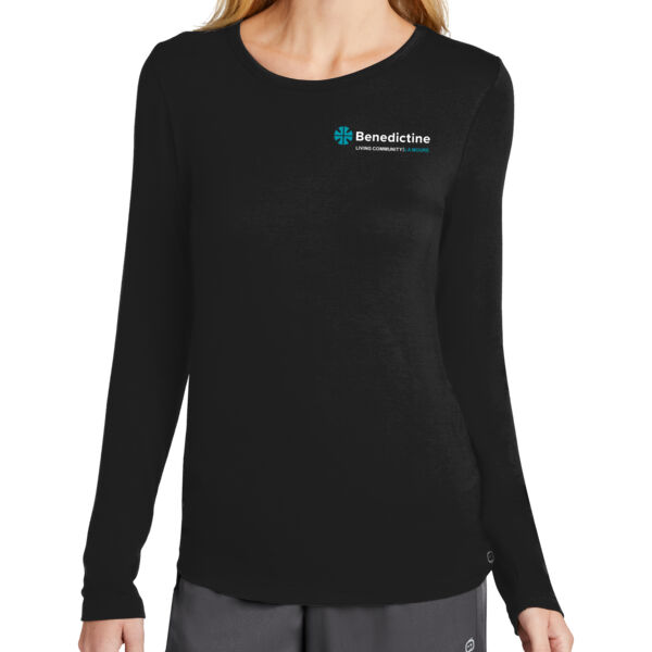 Wink® Women’s Long Sleeve Layer Tee - Printed Logo Thumbnail