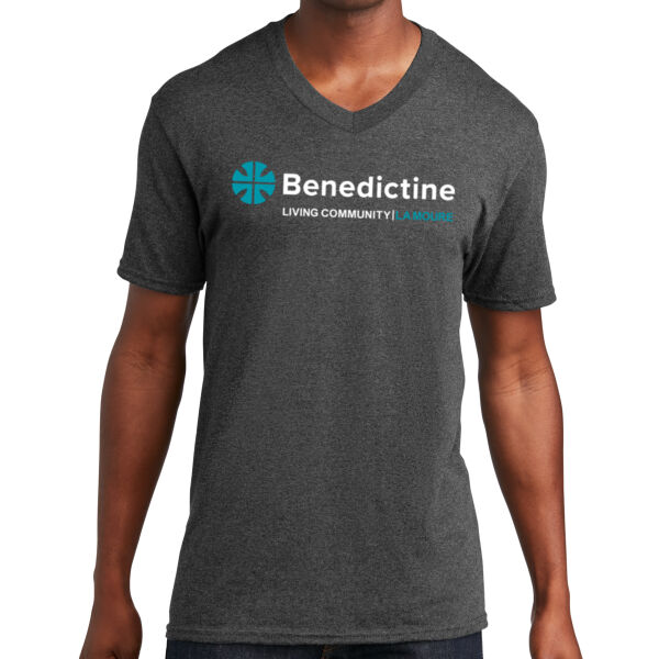 Port & Co™ Core Cotton V-Neck Tee - Printed Logo Thumbnail