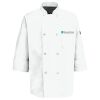 Eight Pearl Button Chef Coat with Thermometer Pocket Thumbnail