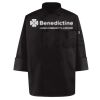 Black Knot Button Chef Coat Thumbnail